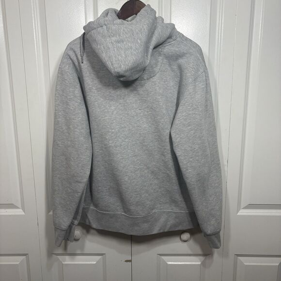 Jets Gear Hoodie Men XL Gray Pullover Winnipeg Logo Canada Hockey Fan Sweatshirt - Picture 3 of 8